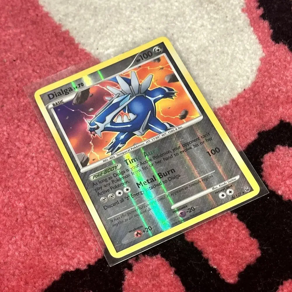 Dialga #6 – Pokémon Platinum – Reverse Holo – As Pictured